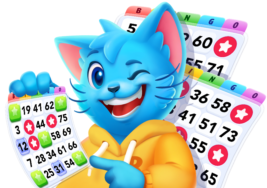 BINGO BLITZ公式ビンゴカード